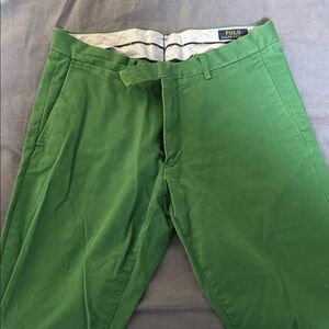 Polo by Ralph Lauren - Men's -  Green Chinos